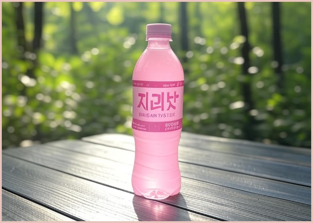 지리산수 핑크, 500ml, 60개 - 이미지 1