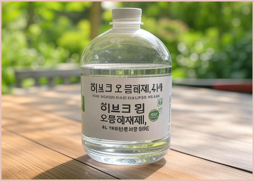 허브크린 오물분해제, 4L, 1개
